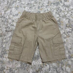The Children’s Place Boys Khaki Cargo Shorts Size 6 – Pull-On Elastic Waist